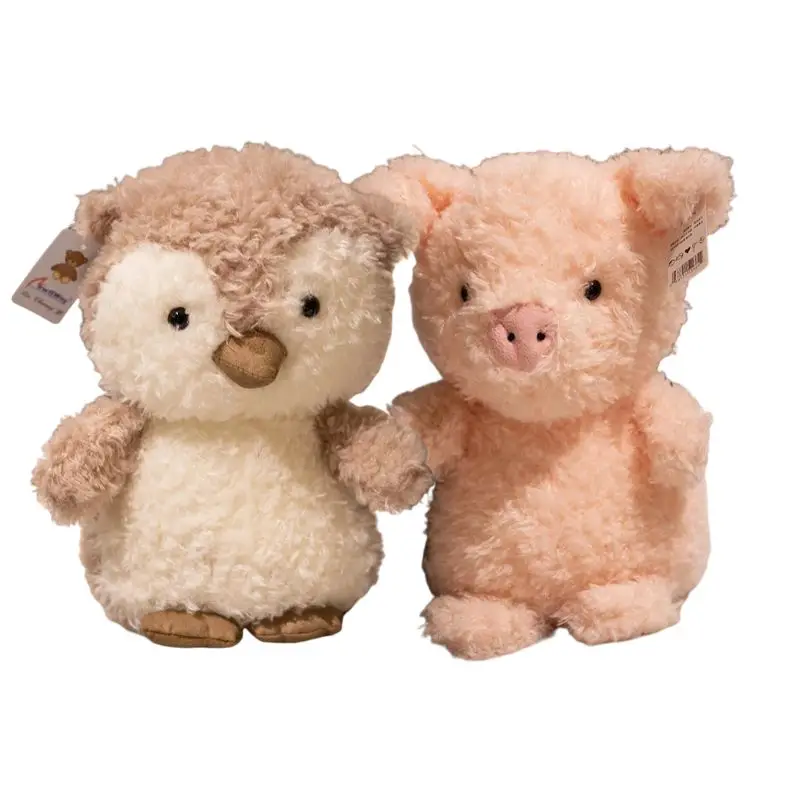 

20/30 см INS мягкие пушистые маленькие животные кукла телефон Медведь Кролик овечка Сова мышь лиса собака милые плюши подарок на день рождения