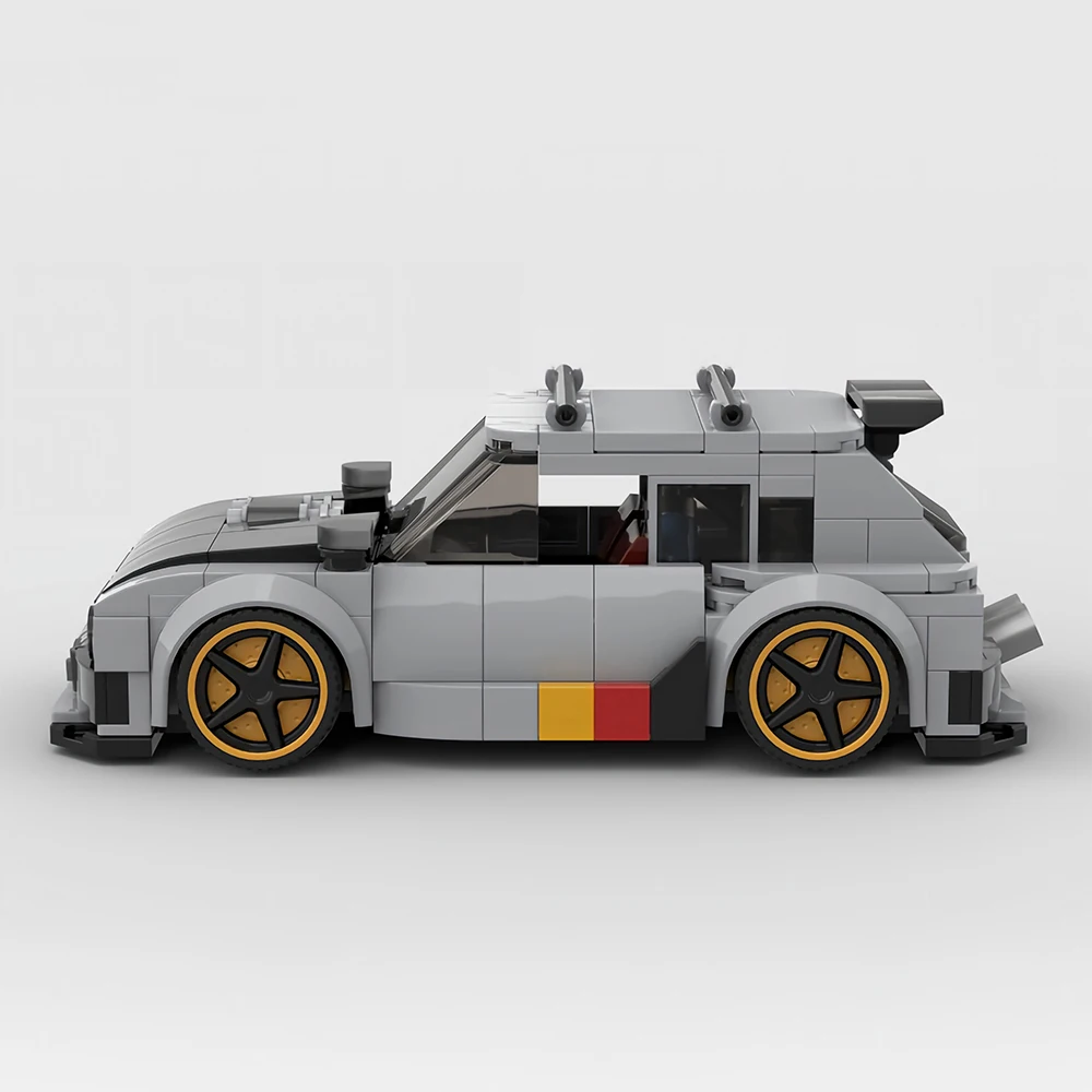 Фото Новая модель MOC Speed ​ ​ Конструктор «Гоночная серия 1982 GTI Mk1»: Модульная сборная модель автомобиля, подарочный набор для взрослых коллекционеров №4