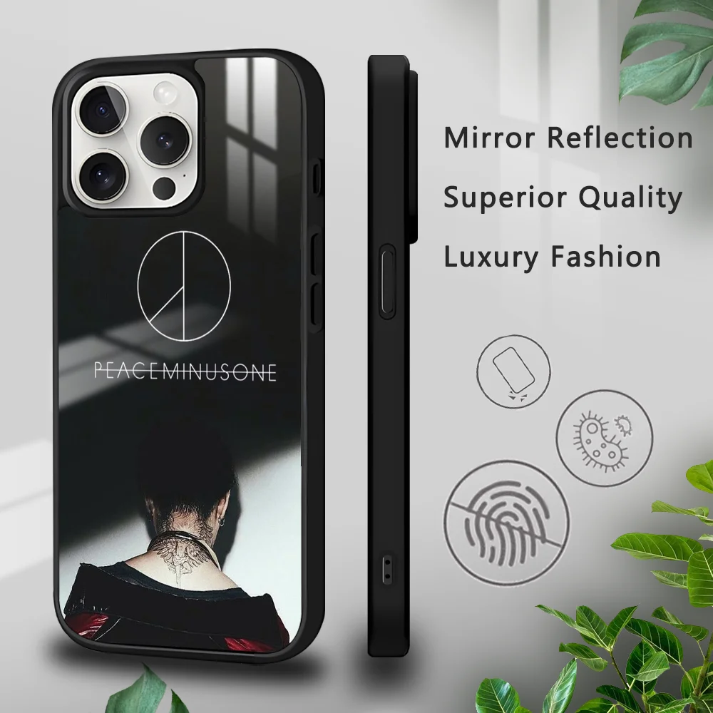 Чехол для телефона P-Peaceminusones B-Banner iPhone 16 15 14 13 12 11 Pro Xs Max Mini Plus Celulares Hard Funda