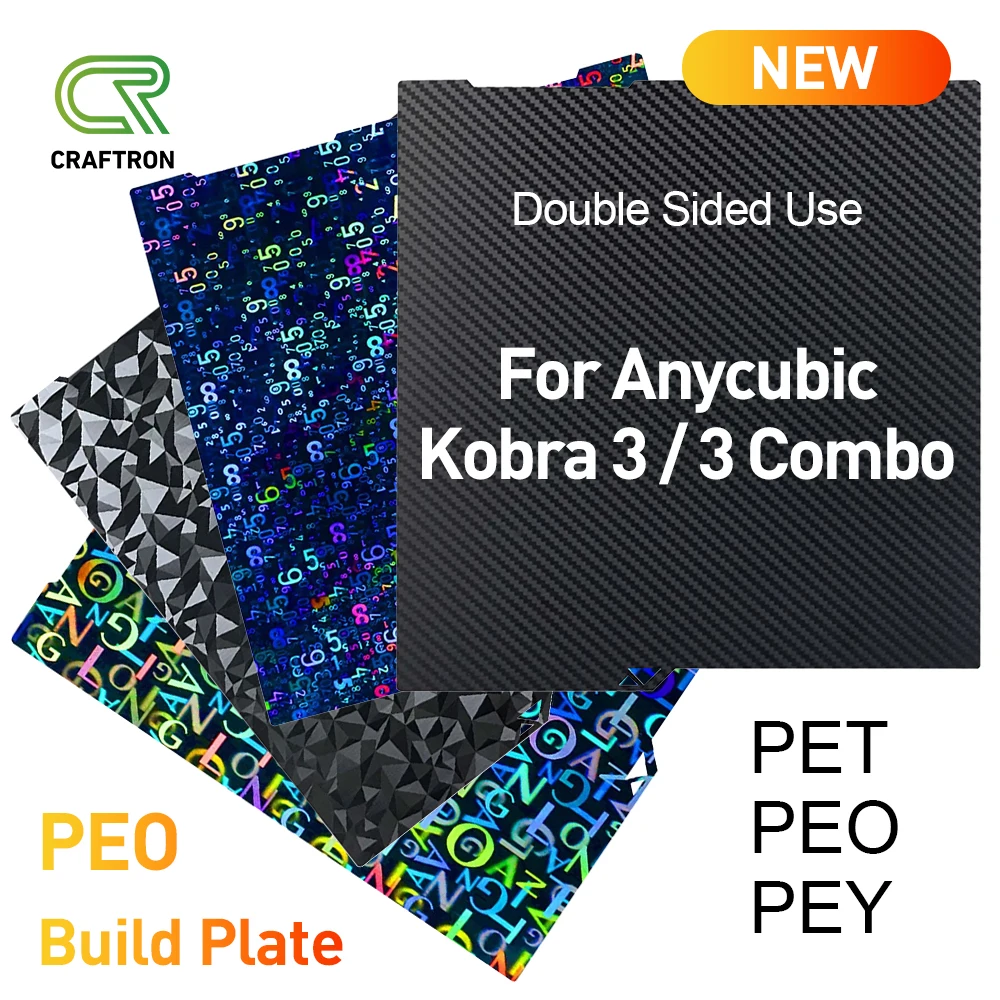 Anycubic Kobra 3 комбинированная сборная пластина Hotend Nozzle 256x26 8 мм пружинный стальной