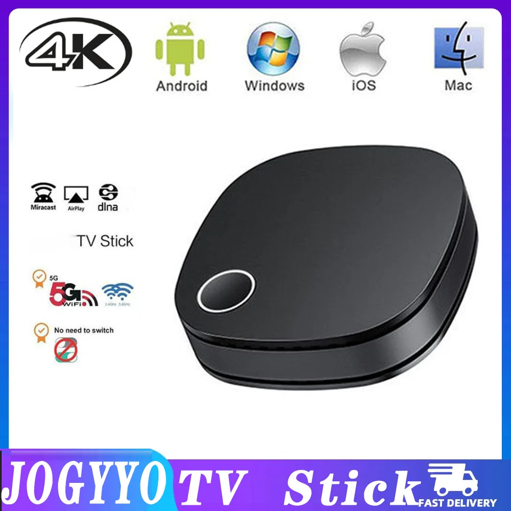

Адаптер Wi-Fi для H.265 Miracast Airplay, совместимый с HDMI, 4K, 60 Гц