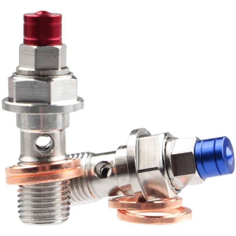 

Motorcycle Brake Master Cylinder Brake Caliper M10 x 1.25mm M10 x 1.0mm Banjo Bolt Bleed Screw Aluminium Alloy Banjo Bolt