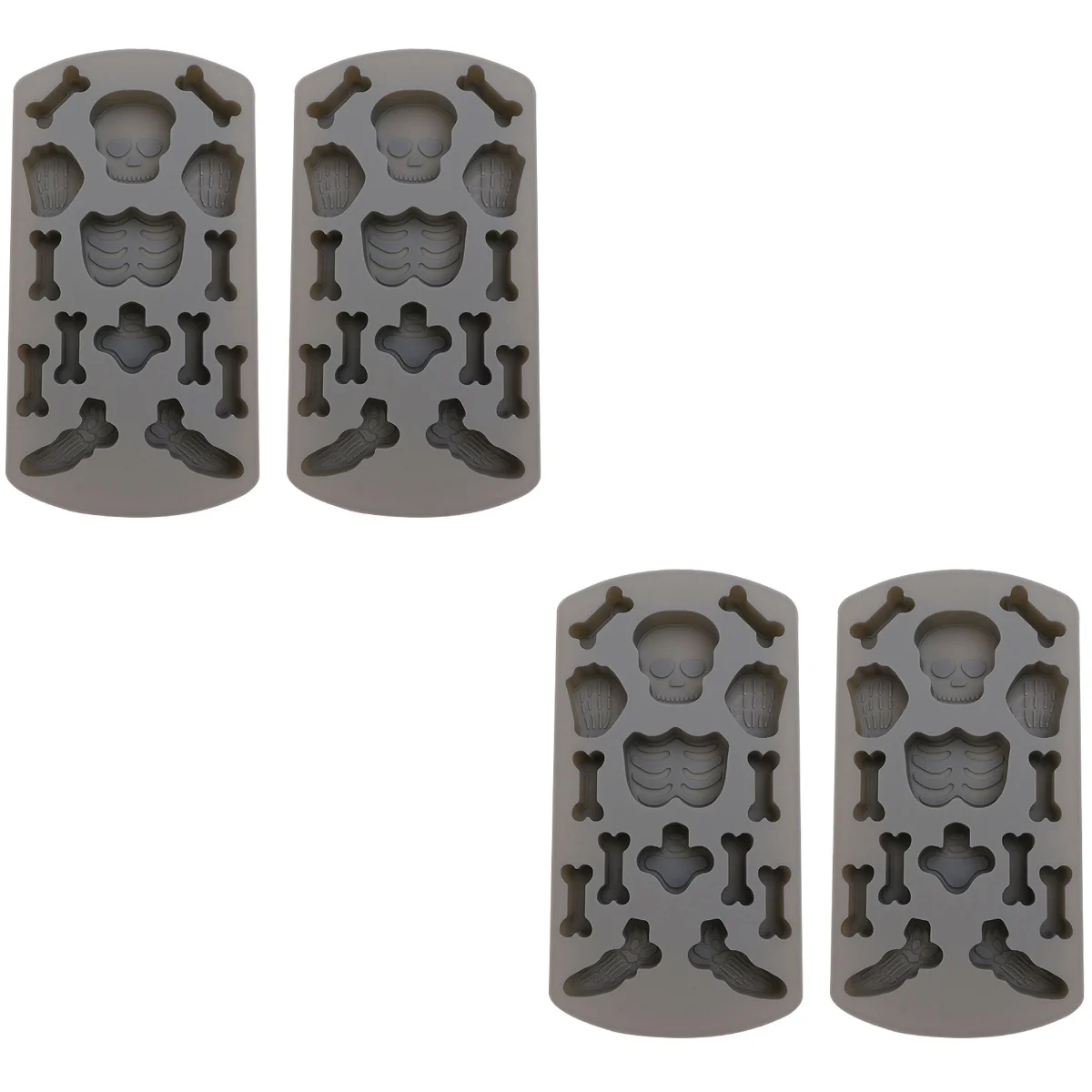 

Moldssilicone Cookie Cake Moldfondanthome Panbaking Bone Gadget Dessert Ice Tools Bake Human Rubber Spooky Pattern Accessory