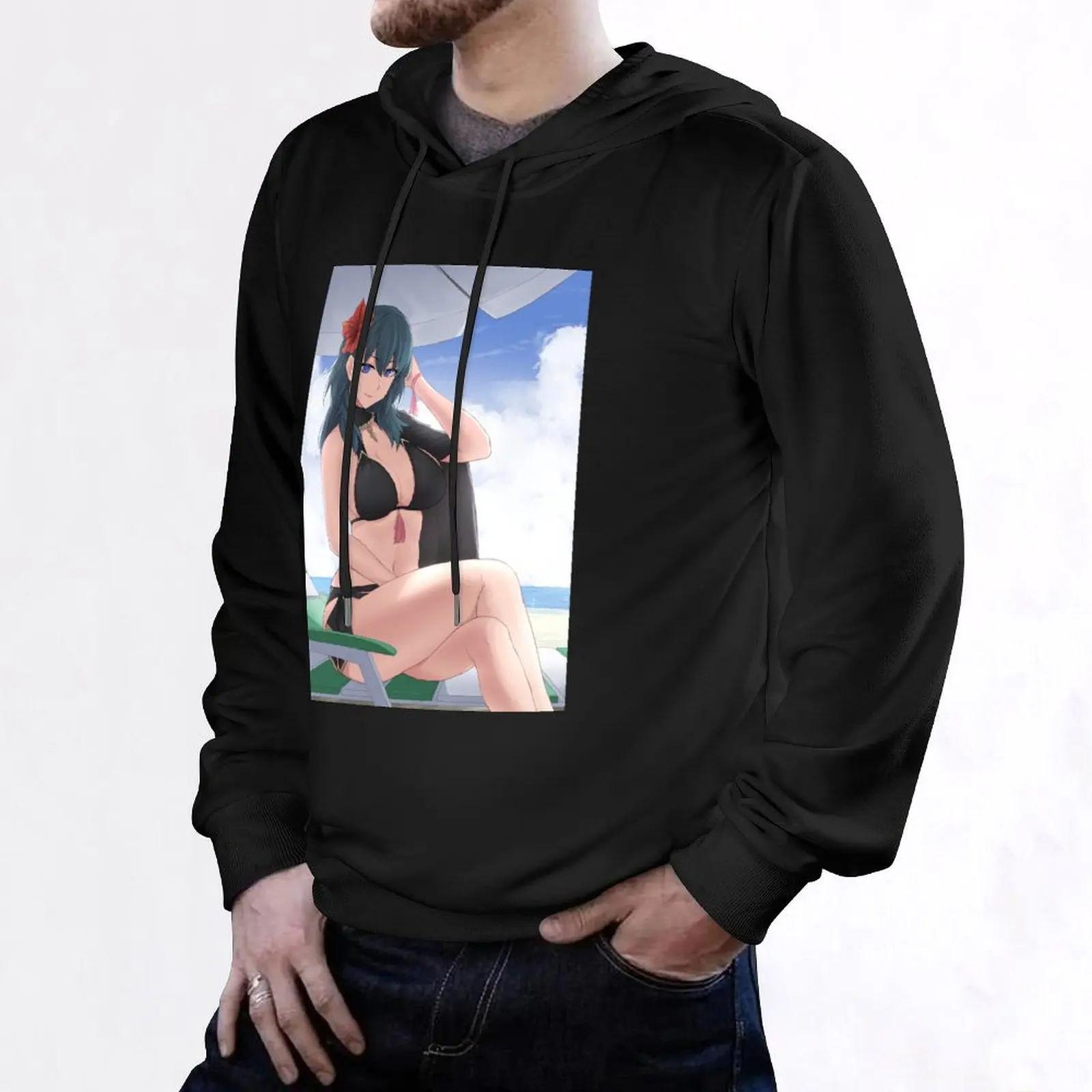 Купальник Byleth пуловер с капюшоном уличная мужская одежда в стиле аниме толстовки