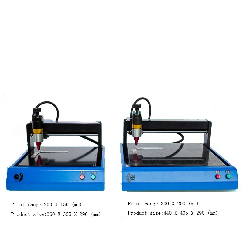 

Portable Stainless Steel Metal Printer Cnc Router 3020 Electric Marking Engraving Machine for Nameplate Cutting Plotter Code