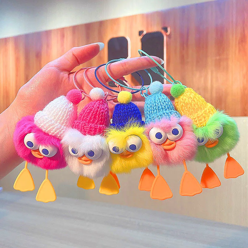 

Милый плюшевый шарик в стиле ins, 10 см, эльф, плюшевая игрушка, брелок, креативная мультяшная большая утка, животное, плюшевая кукла, реальный п...