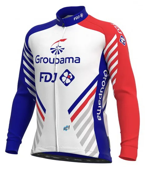 

Spring Summer Only Cycling Jerseys 2020 GROUPAMA FDJ Team Long Sleeve Men Bike Wear Cycling Clothing