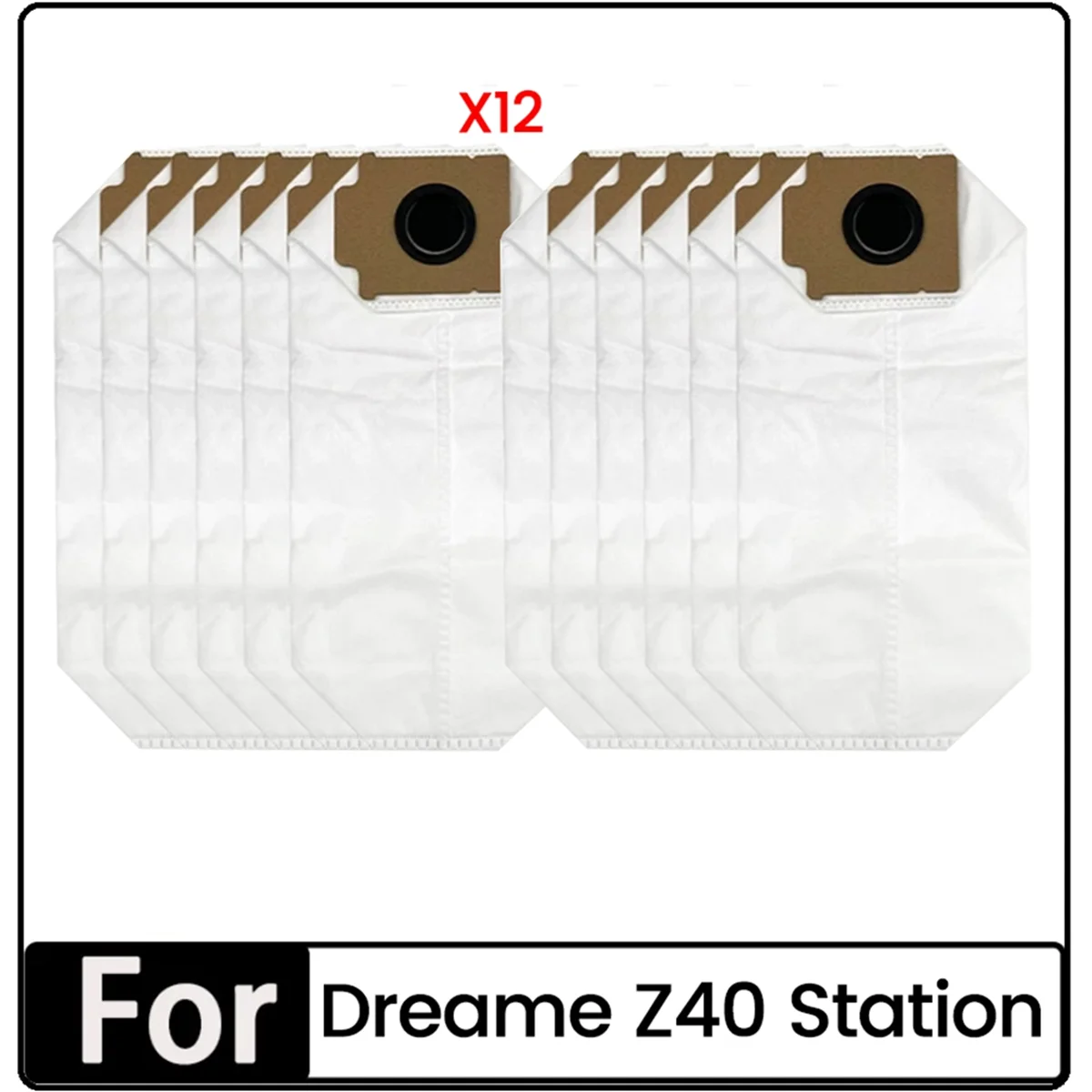 

12 шт., мешки для пыли для пылесоса Dreame Z40