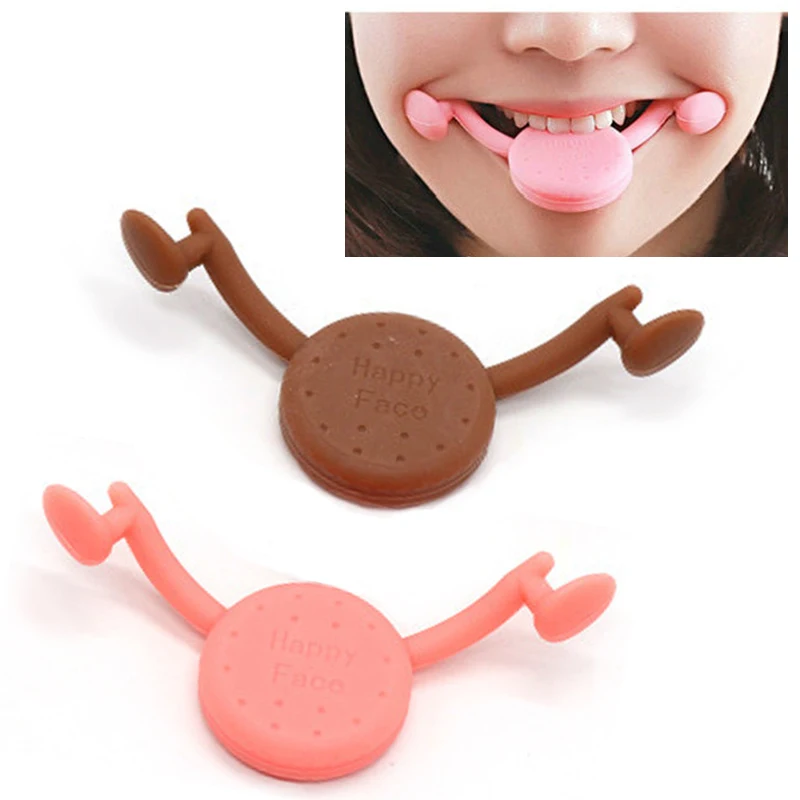 

1PC Facial Muscle Exerciser Mouth Toning Exercise Face Smile Facial Lifting Smile Corrector Jaw Face-lift Portable Fitness Hot