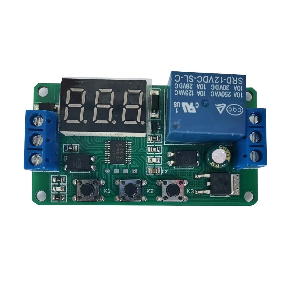 

12V LED Display Automation Digital Delay Timer Control Switch Relay Module
