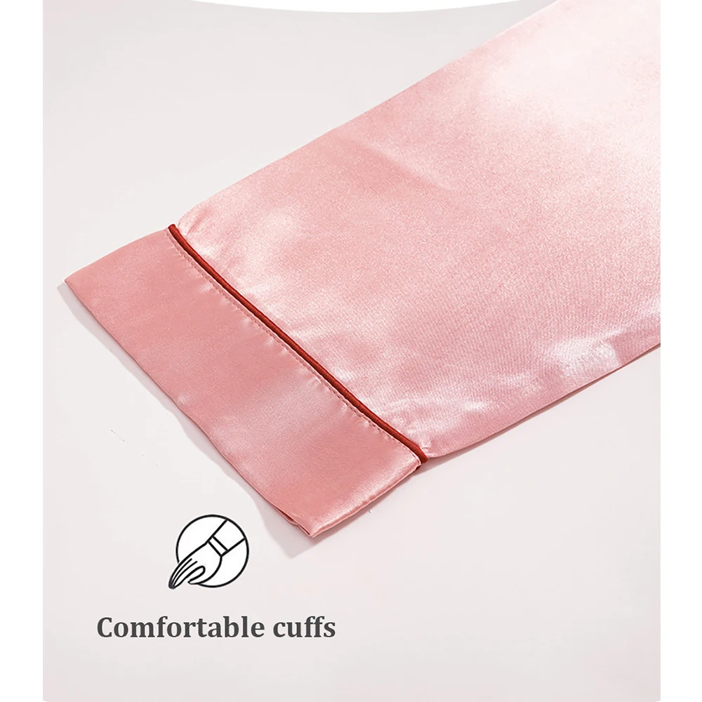 Sexy Long Robe With Two Pockets Women's Bride Kimono Satin Robe Summer Loose Thin Ice Silk Night Dress Bridesmaid Dressing Gown