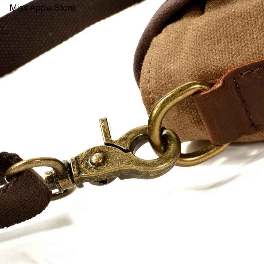 Purse Sling Shoulder Bag Olive Green waxed Canvas Everyday