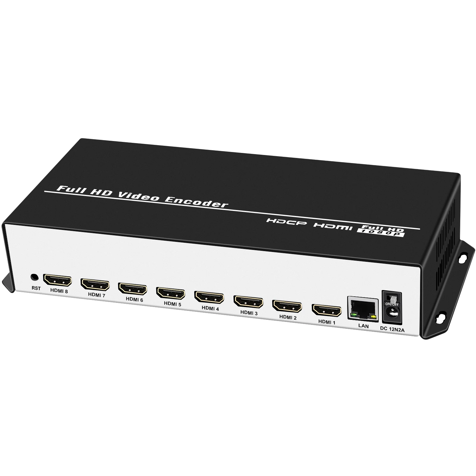URay 8 в 1 H.265 H.264 HDMI-IP-видео энкодер 8-канальный живой
