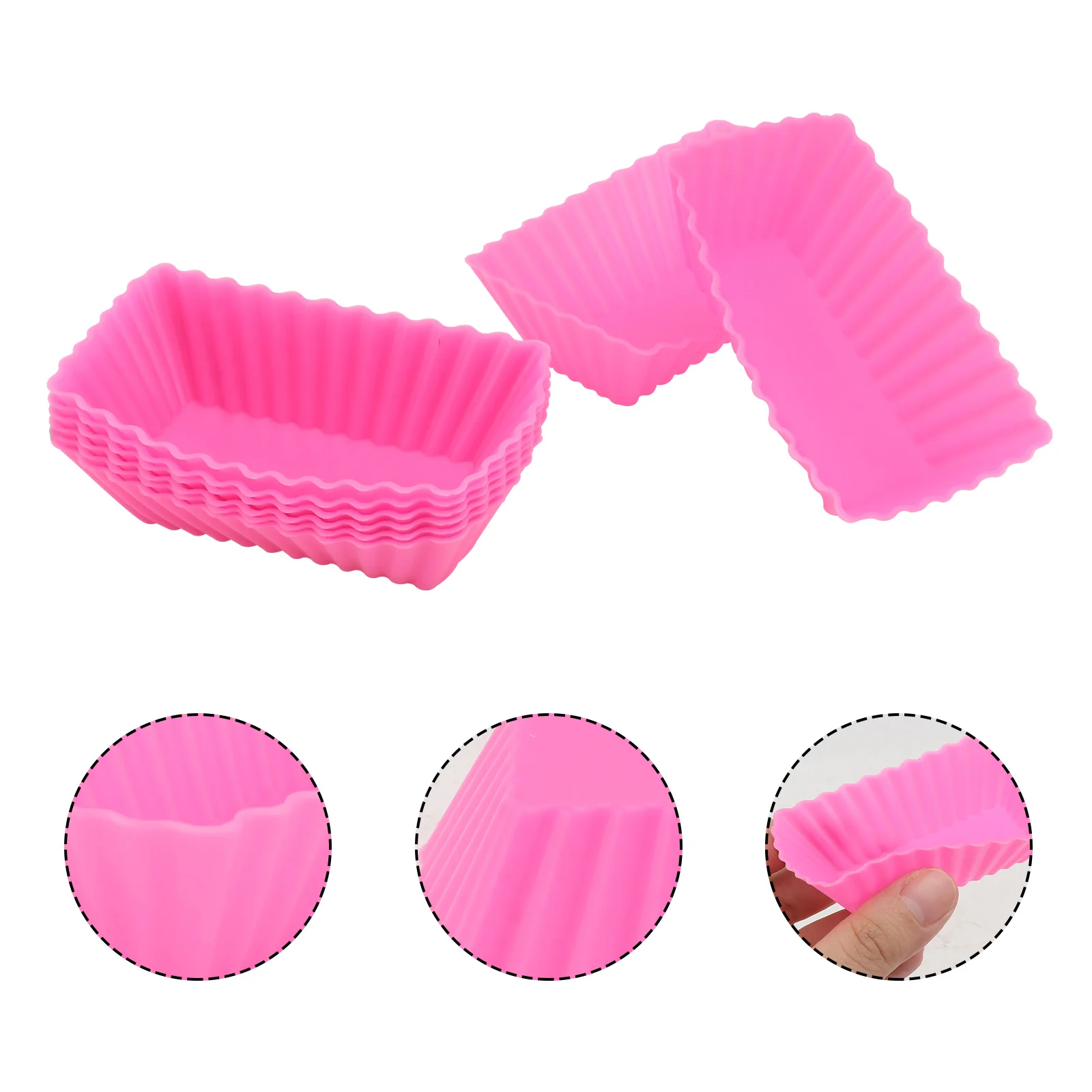 

Silicone Molds Mold Cupcake Baking Fondant Cake Cups Kids Muffin Chocolate Tray