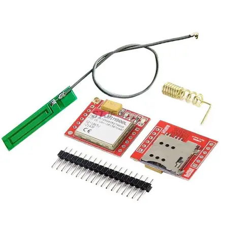 Самый маленький комплект модуля SIM800L GPRS GSM, основная плата карты MicroSIM, четырехдиапазонный последовательный порт TTL с антенной