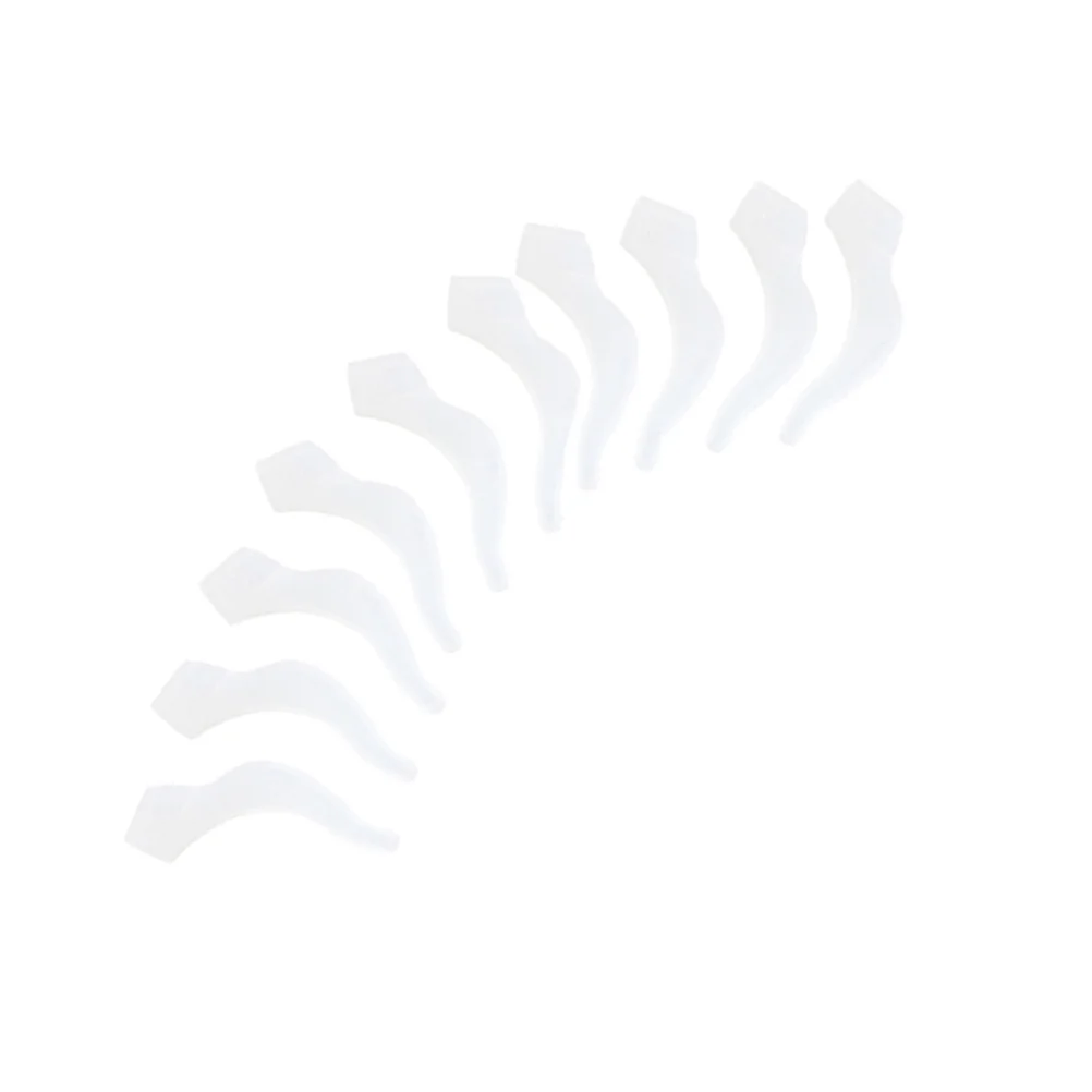 5 пар антисиликоновых держателей для ушных замков с защитой от крючков — размер L