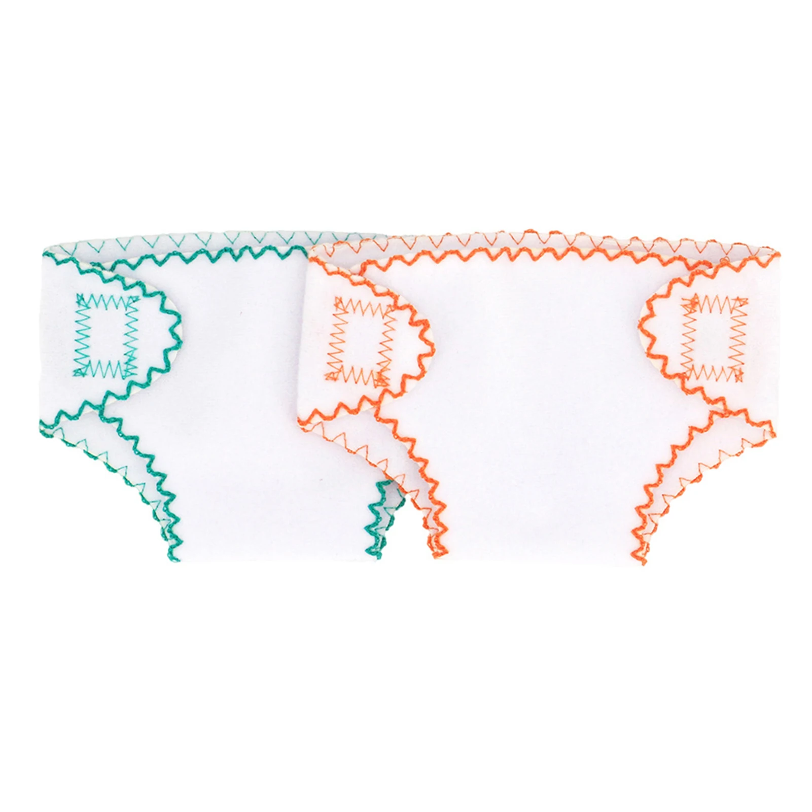 

Мягкая складная ткань с наклейкой, моющиеся регулируемые удобные детские игрушки, подгузники для ролевых игр, 2 шт./компл., 18 дюймов