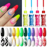 fashion nail art gel nail polish 12 colors painting gel soak off led uv gel manicure tools diy drawing nail design varnishes