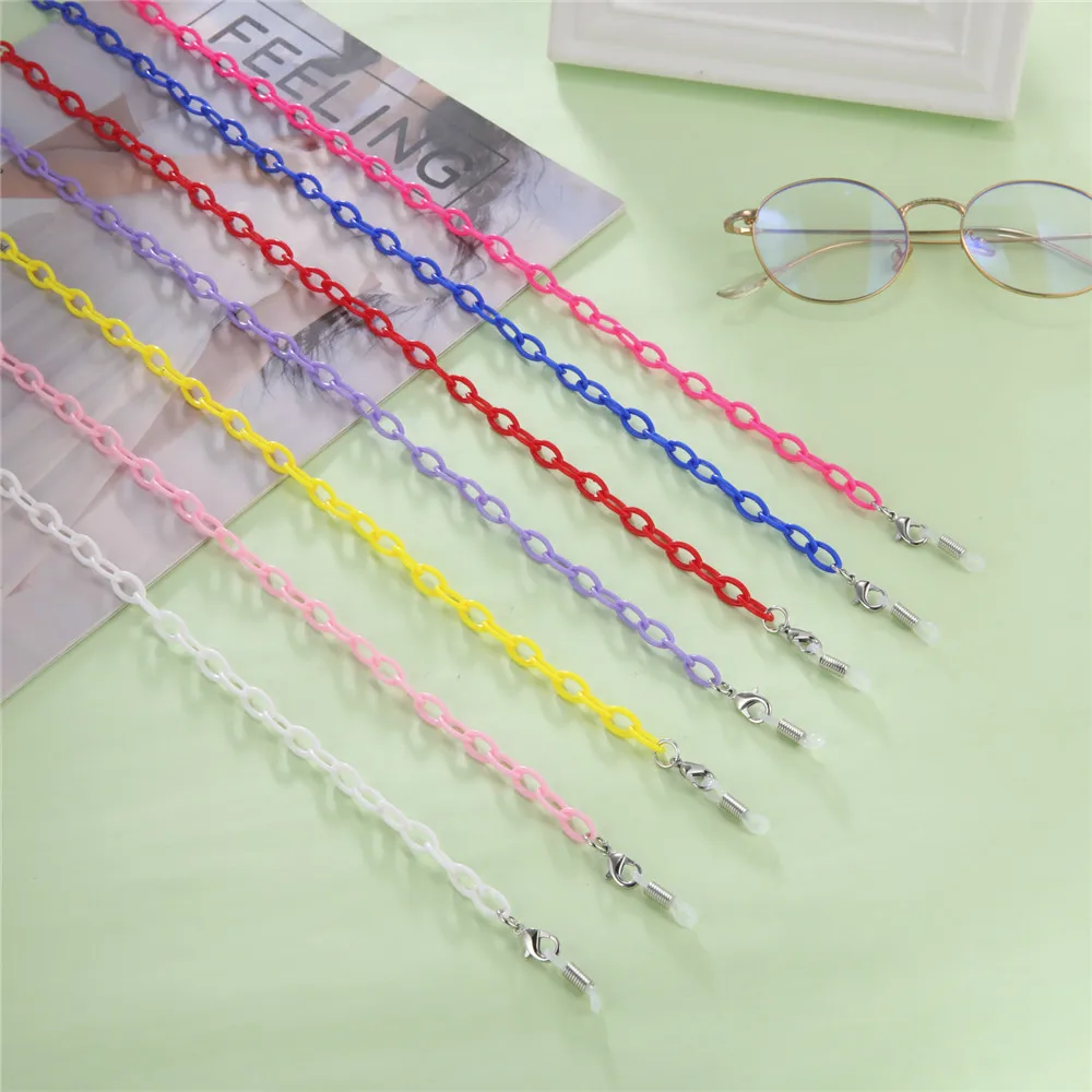 

Fashion 2022 Fashion 78CM Anti-slip Acrylic Glasses Chains for Women Men Sunglasses Lanyard Eyeglasses Cord Neck Strap Necklace