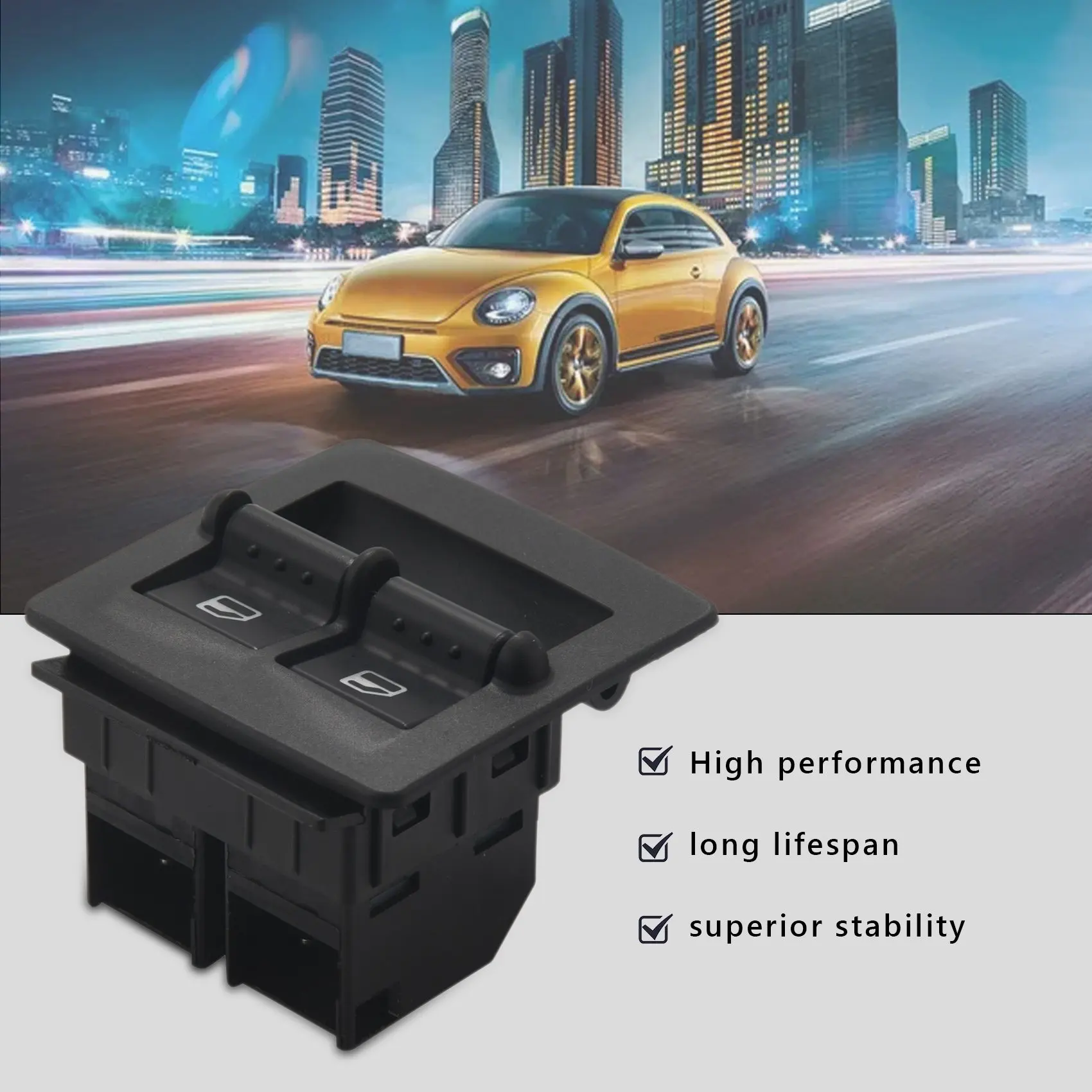 Автомобильный Электрический переключатель стеклоподъемника для Beetle 1998-2010 1C0 959 855