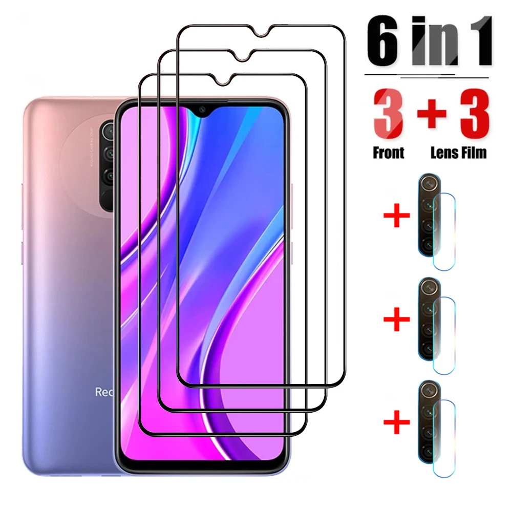 

Защитное стекло 6 в 1 для Xiaomi Redmi 9 9C NFC 9A 9C 9T