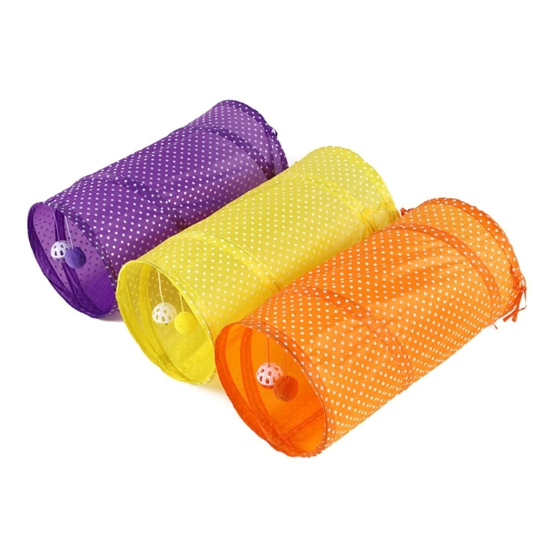 

Cat Tunnel Toy Cat Tunnel Tube Cat Interactive Toy For Boredom Kitten Tunnel Toy