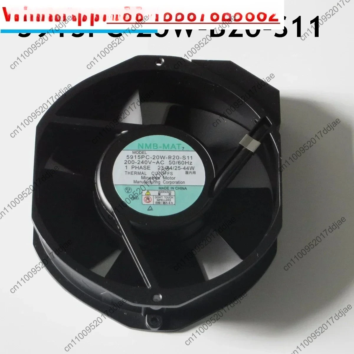 Фото 5915PC-20W-B20-S11/S05/S12 17238 оригинальный высокотемпературный вентилятор с металлическими лопастями №1