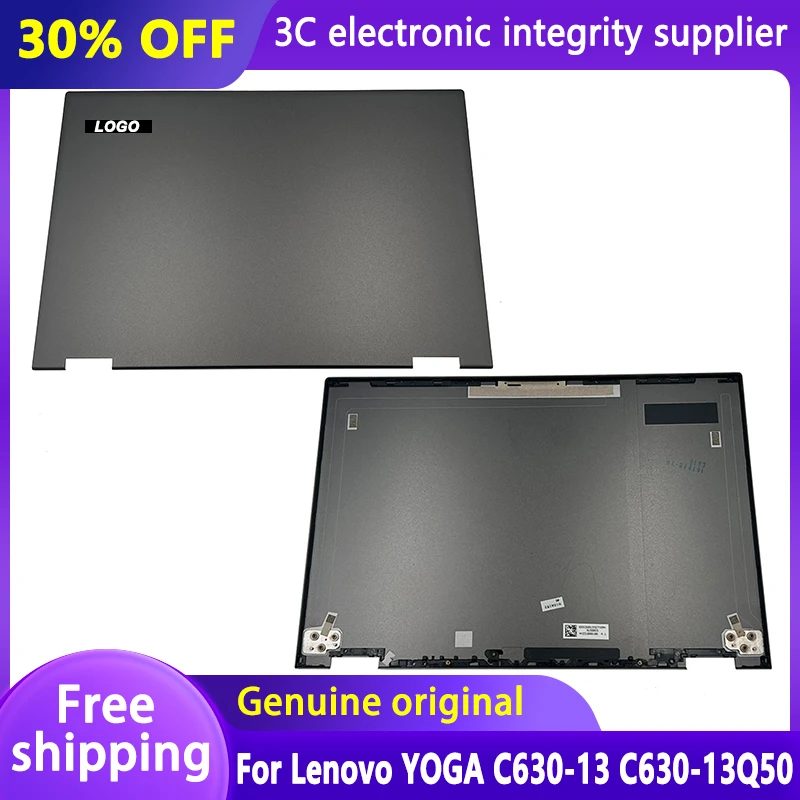 Original New Laptop Case for Lenovo YOGA C630-13 C630-13Q50 LCD Back Cover Notebook Top Rear Lid Housing Replacement 5CB0S15927