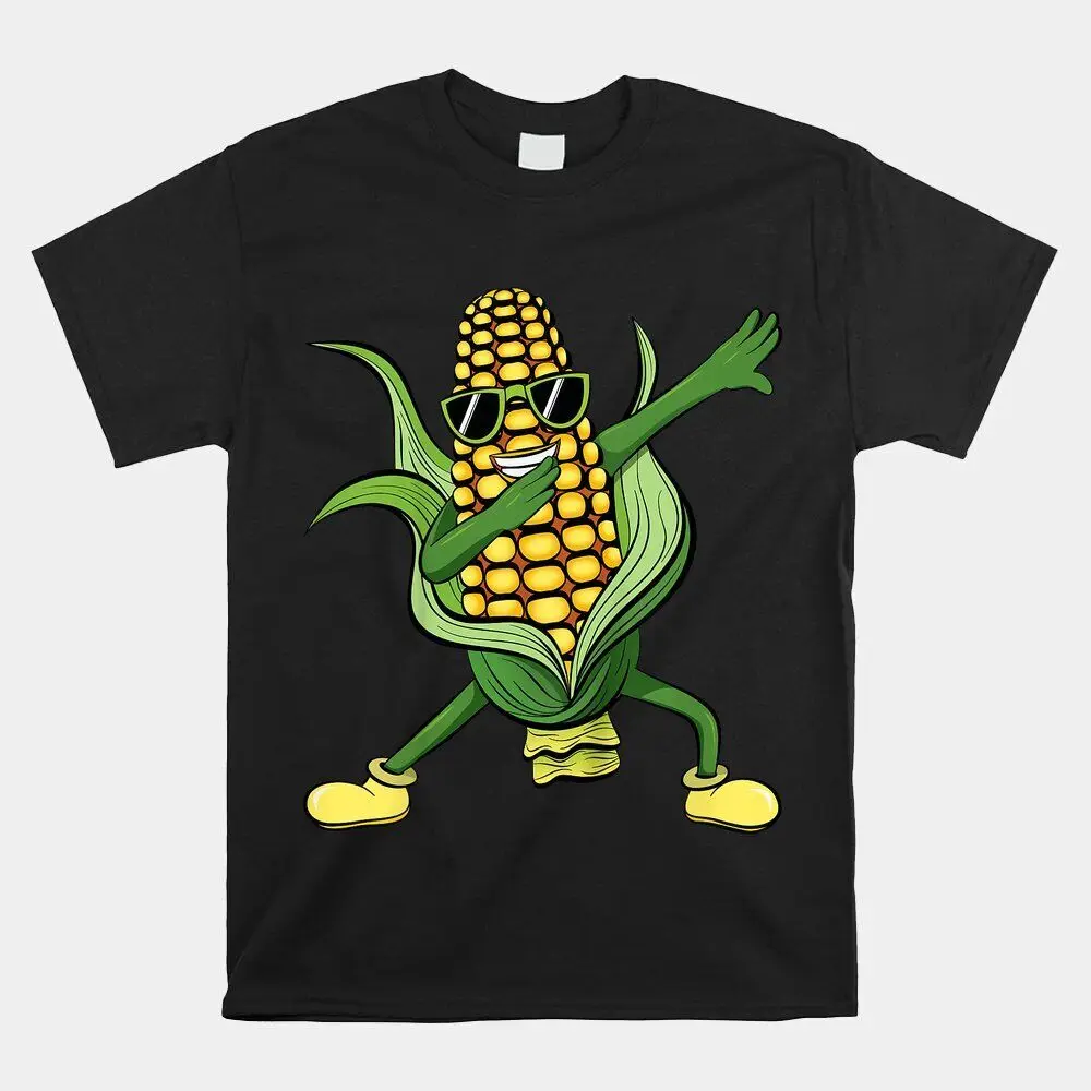ГОРЯЧАЯ ПРОДАЖА!! Футболка Dabbing Corn Cob Dancing Farm Farmer размер S-5XL высокое качество 100%