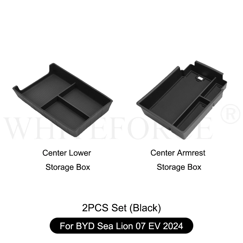 

Для BYD Sea Lion 07, EV 2024-2025, нижний ящик для хранения мелочей с центральным управлением, подлокотник, ящик для хранения, органайзер, лоток, контейнер, поддон