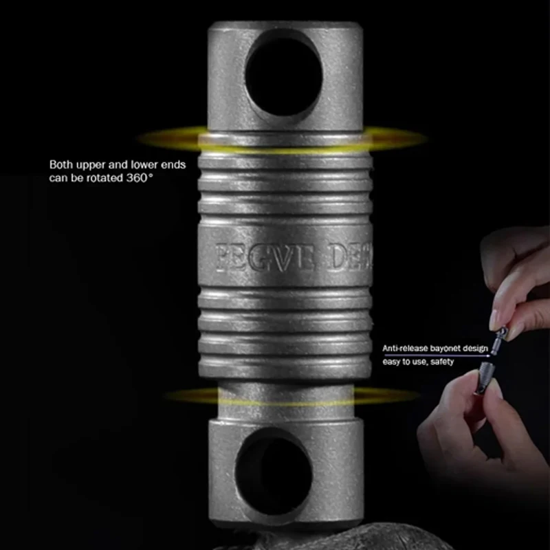 Titanium 360° Rotating Key Chain YESISOK