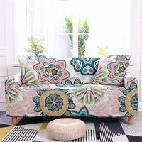 vintage floral print sofa cover spandex stretch all inclusive sofa chaise cover lounge corner sofa cover for living room cover
