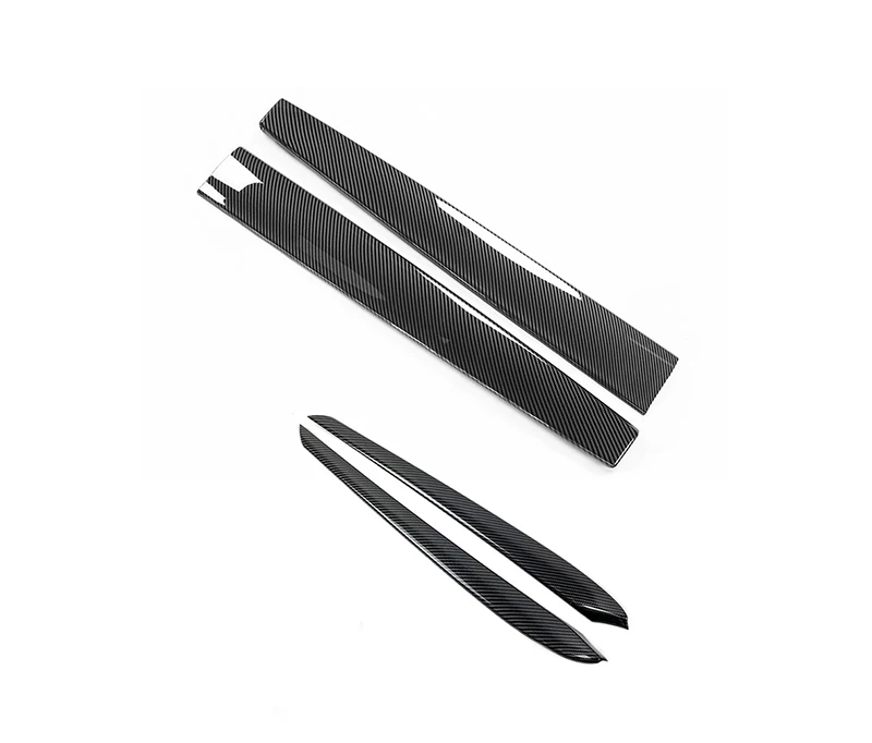 

Для Tesla Model Y 2020-2024 внутренняя приборная панель и декор дверей, модифицированная крышка, накладки для подтяжки лица, пластиковые молдинги, отделка