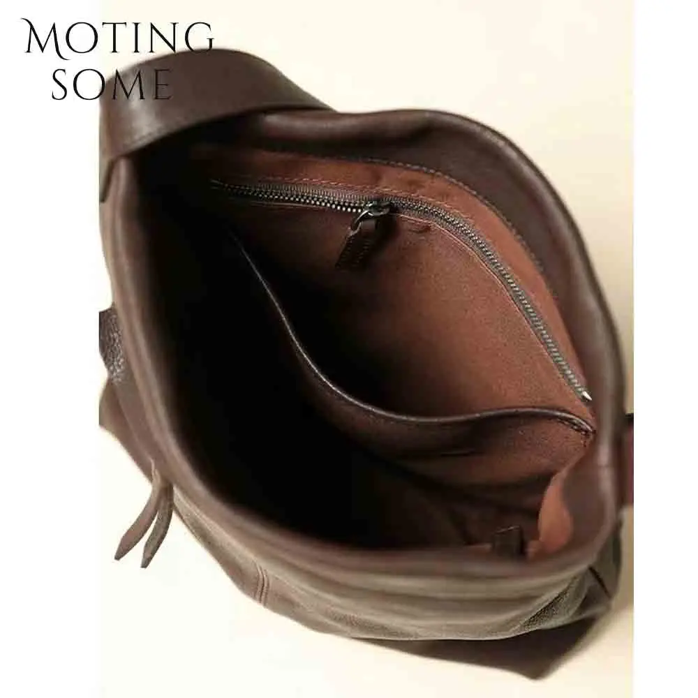 Минималистичная женская сумка-мешок Motingsome в стиле ретро роскошная многослойная