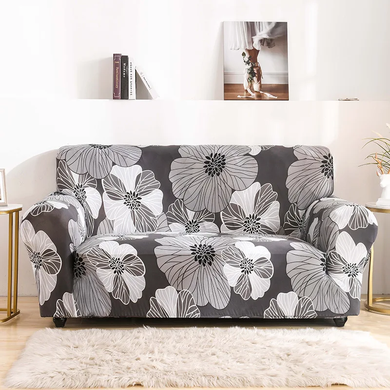 

Slipcover Elastic All Seasons All-Inclusive Modern Simple Living Room Anti-Slip And Dustproof Protective Cover For Combined Sofa