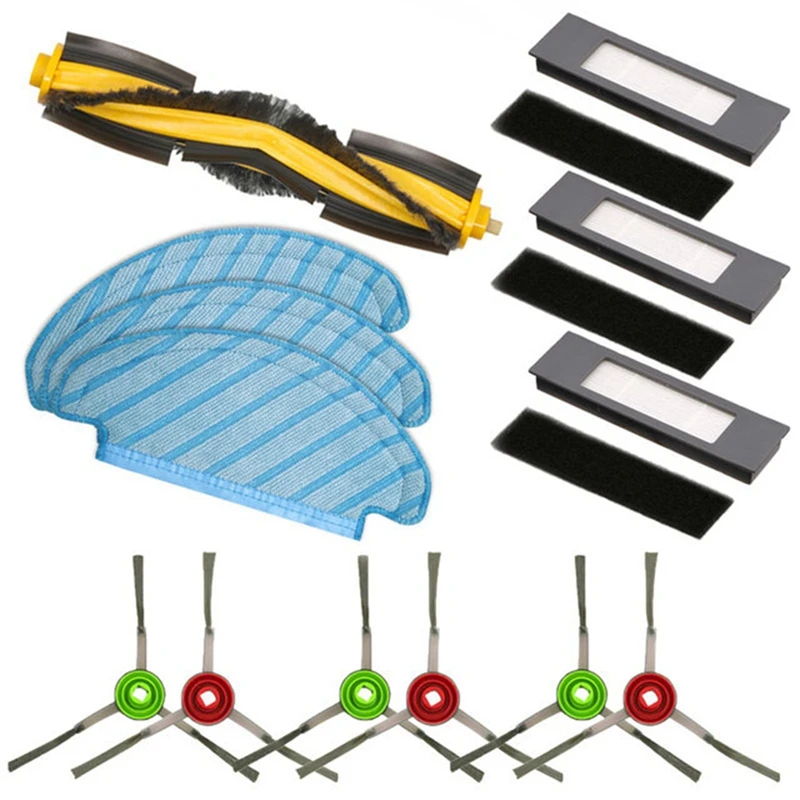 Для Yeedi Vac Max/ Station/ Hybrid/ 2/ 2 Pro робот-пылесос основная боковая щетка Hepa фильтр Швабра