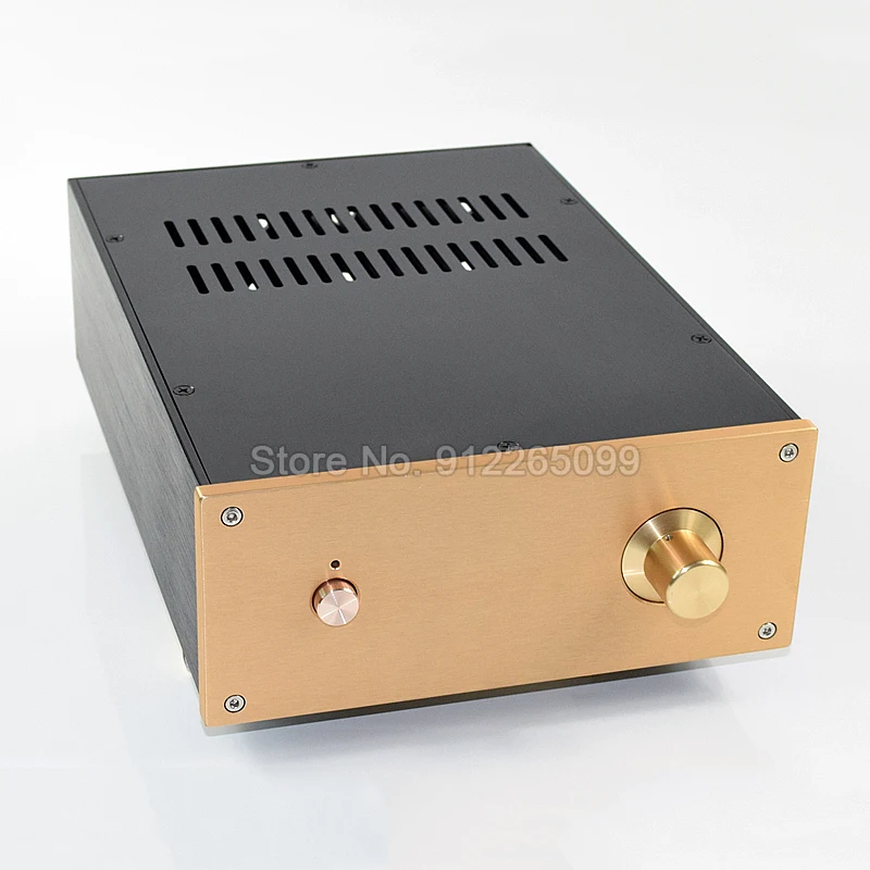 

1PCS 308*218*92MM DIY Box All-aluminum Amplifier Chassis Preamp Enclosure Power Decoding Shell Audio AMP Case Housing AP325