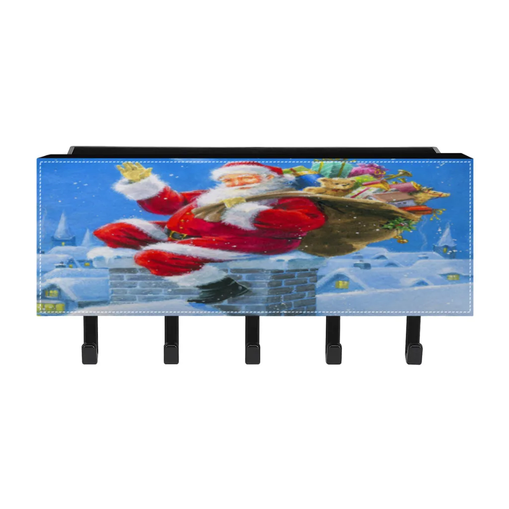 

1PCS Wall Hanging Hooks Storage Rack Hat Key Holder Living Room Door Back Wall Mounted Clothes Hanger Home Decoration Save Space