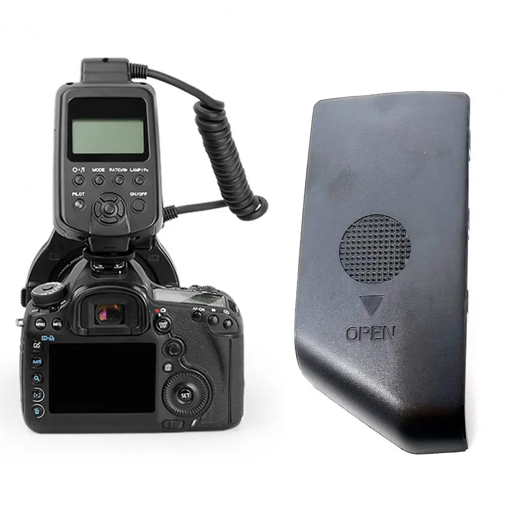 

Useful Digital Camera Flash Light Battery Box Cover Replacement Wear-resistant Easy Installation Battery Door Lip Cap