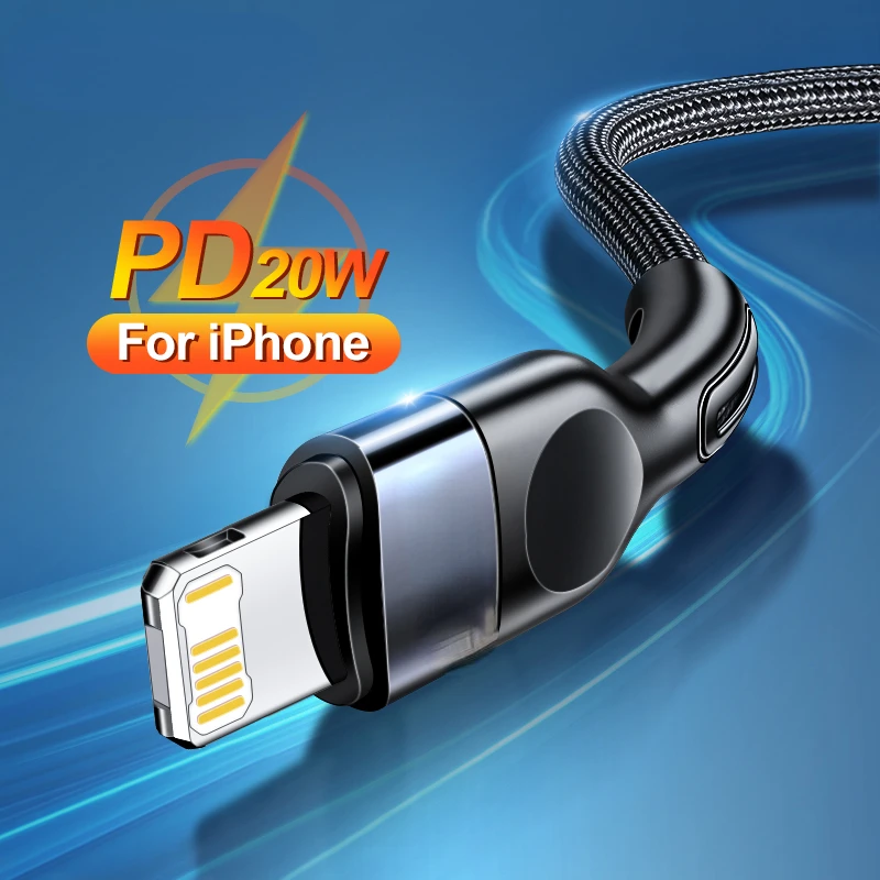 

USB Cable For iPhone 13 12 11 Pro Max 2021 New PD 20W Fast Charging USB Type C For iPad Charger Data Cable Wire Cord 2M