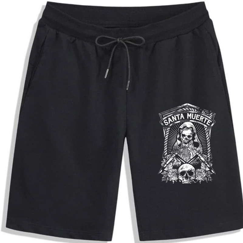 

Шорты для мужчин и женщин La Santa Death, мексиканские мрачные шорты для мужчин, модные мужские шорты, женские летние шорты для мужчин и девочек