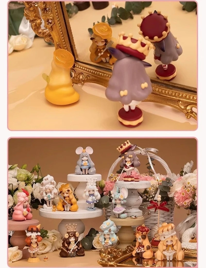 Memelo Sweet Kingdom Оригинальная Кукла Ручной Работы Слепая Коробка Украшения Для