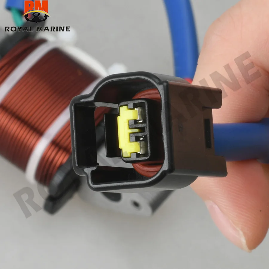 6H2-85533-01 Катушка освещение для подвесного мотора Yamaha 2-тактный 60HP 70HP 6H2-85533-01-00 6H2-85533