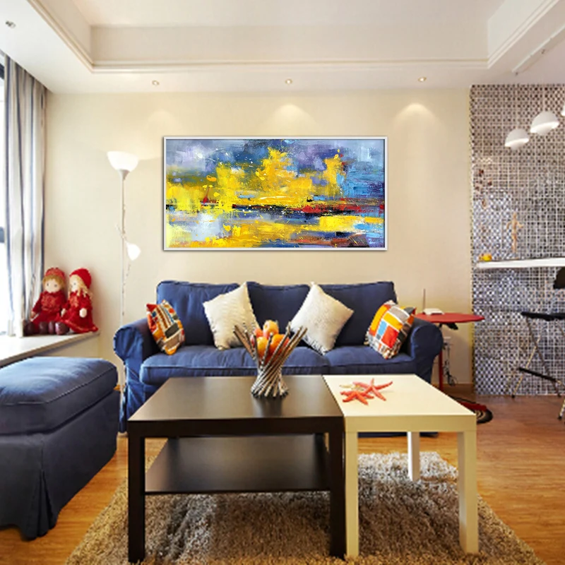 

Большой океан, холст, живопись, желтый уровень моря, картина маслом, большая настенная живопись, абстрактная живопись, белая фотокартина