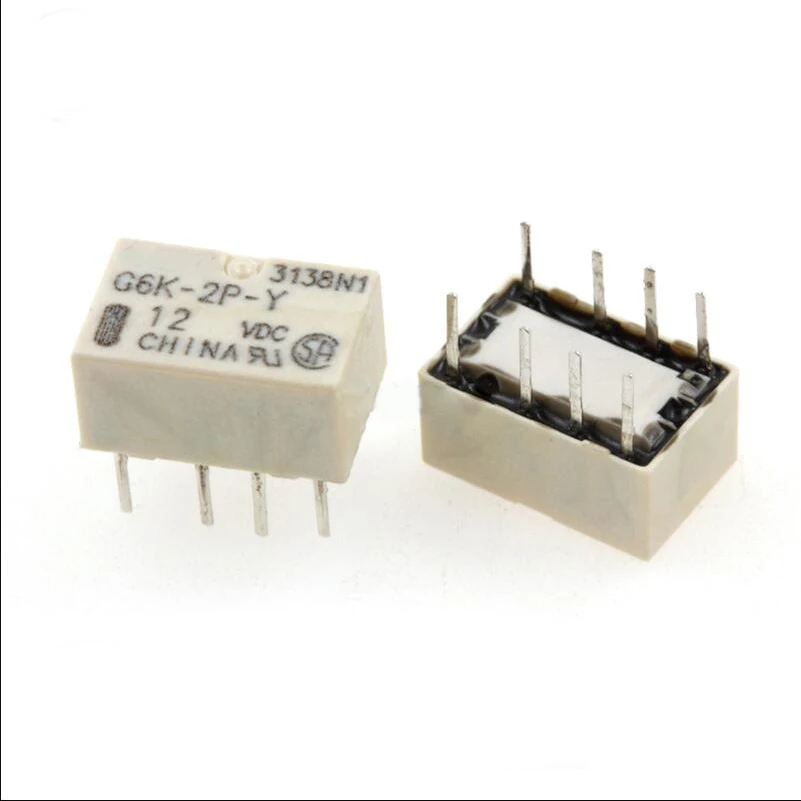 Горячая Распродажа, новое быстрое G6K2PY12VDC 12 В постоянного тока 12 В постоянного тока 12 В реле 8 контактов