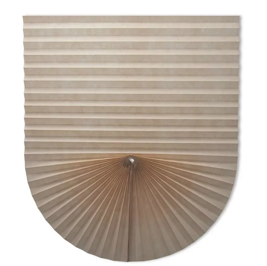 Высококачественные временные самоклеящиеся плиссированные оконные жалюзи