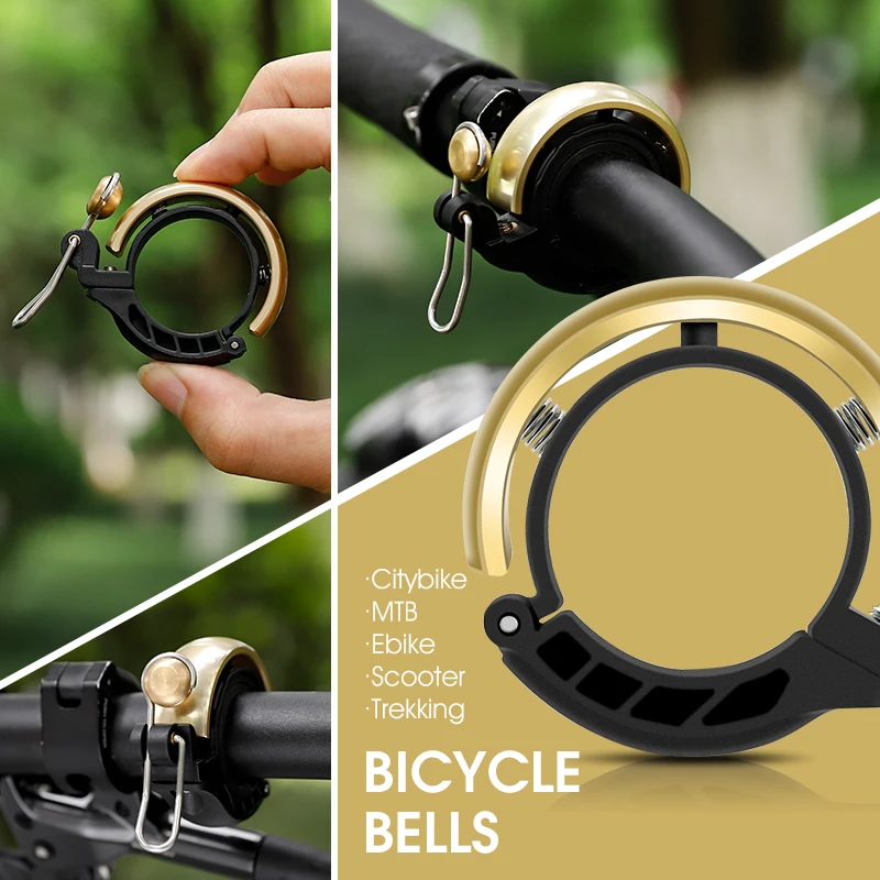 

MTB Bike Bell Road Bike Aluminum Alloy MTB Bike Safety Warning Alarm Handlebar Bell Ring Bicycle Horn Cycling Accessories