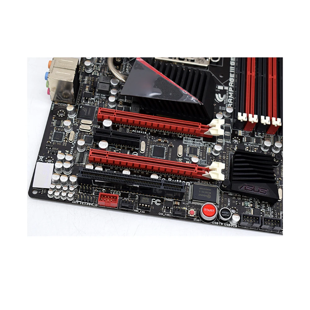 

For ASUS RAMPAGE III GENE LGA 1366 DDR3 24GB uATX Motherboard Used