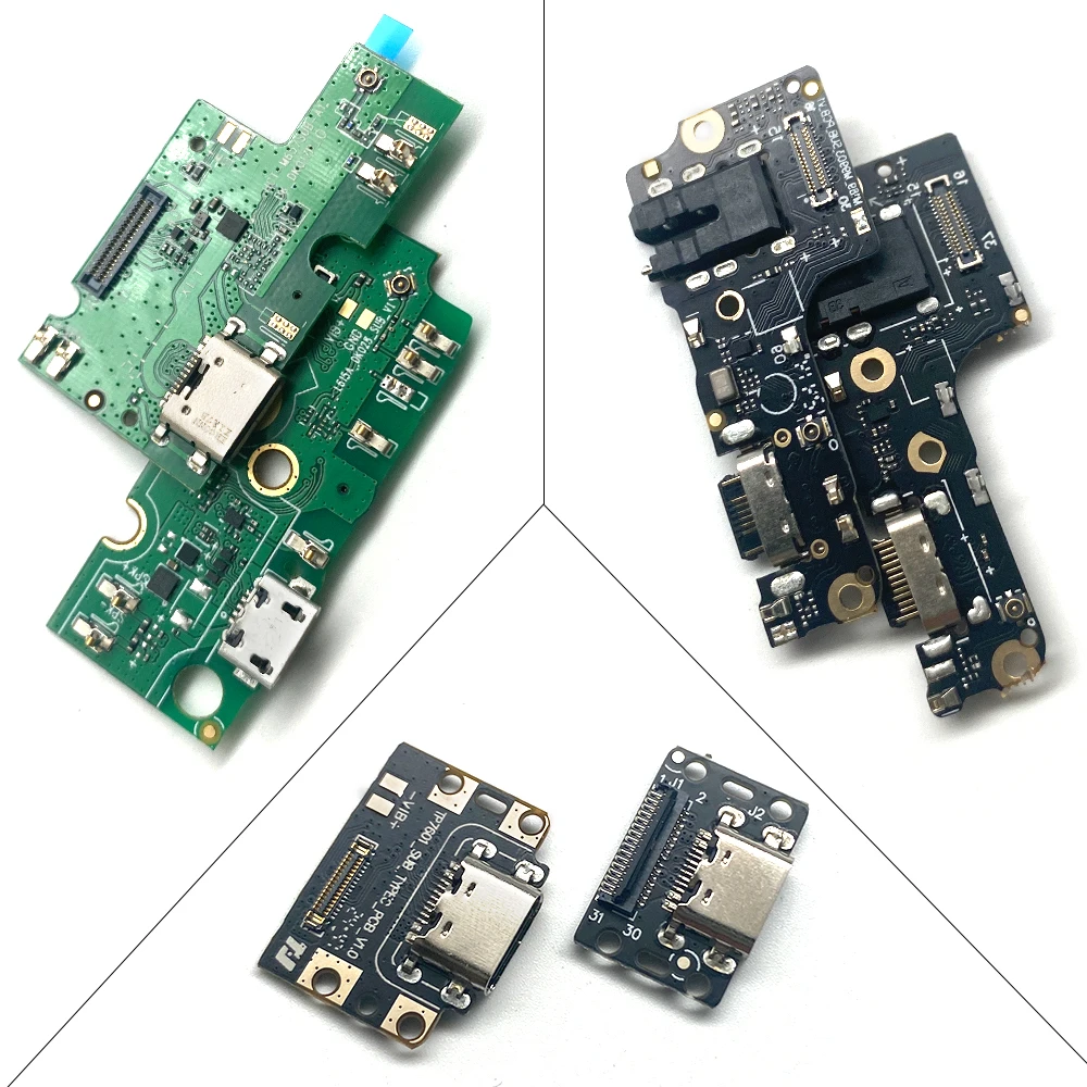 Плата разъема USB Micro для зарядки (гибкий шлейф) для Blackview A52, A70, A80, A92, Mage 1, Oscal C80, Tiger 12, Tab 11, 12, 13, Oukitel C35 (art.: 3920d9cd342fb) - 3920d9cd342fb