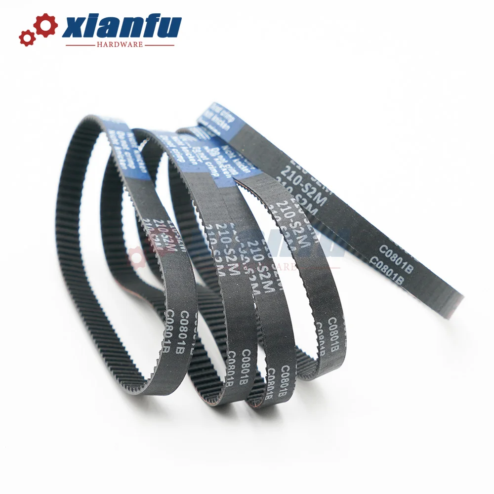 Резиновый Ремень ГРМ S2M синхронный ремень ширина 6/10 мм для шкива 2 м шаг Длина 298 300